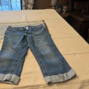 Casual Blue capris Jeans for Women